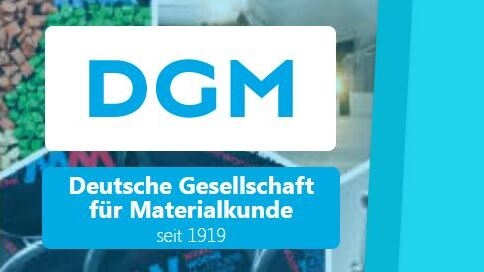 Ausschnitt der Startseite der DGM